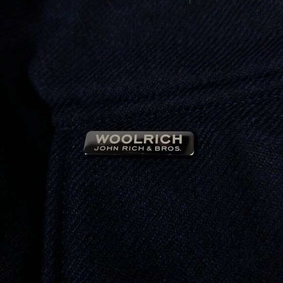 NWT Woolrich Loro Piana Storm System Down Parka Puffer Coat Black Quiet Luxury - Picture 5 of 9